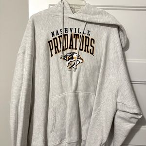 Nashville Predators Reverse Weave Champion Hoodie XXL